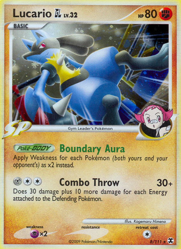 Lucario GL - Rising Rivals SET-8