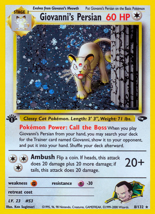 Giovanni's Persian - Gym Challenge SET-8