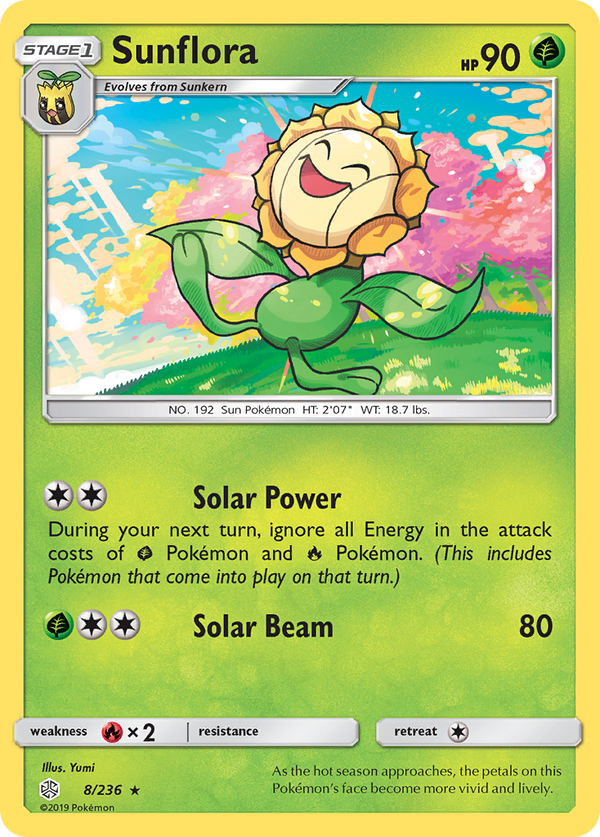Sunflora - Cosmic Eclipse SET-8