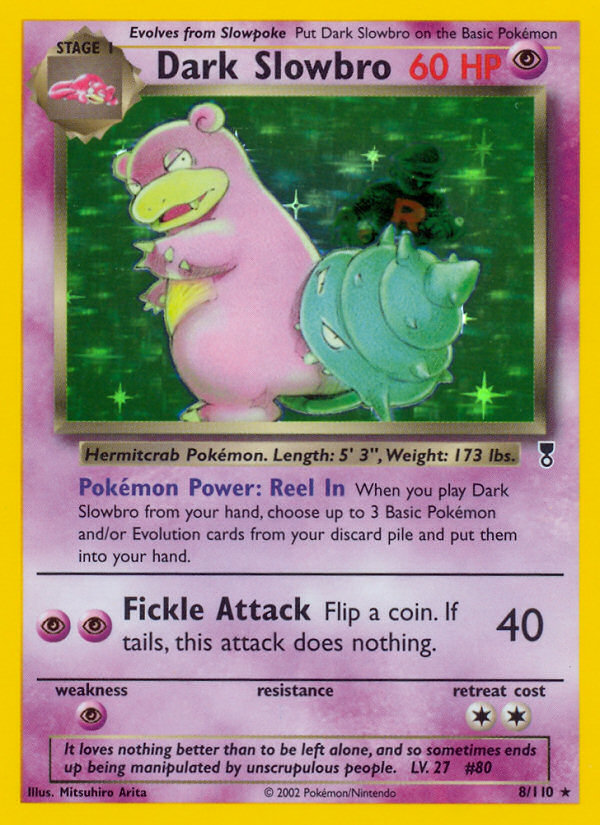 Dark Slowbro - Legendary Collection SET-8