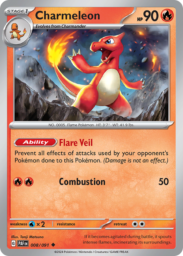 Charmeleon - Paldean Fates SET-8