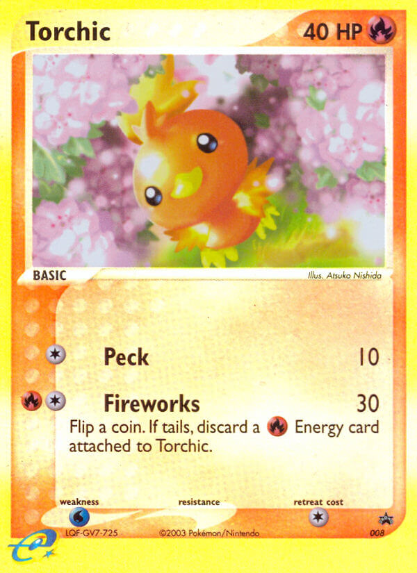 Torchic - Nintendo Black Star Promos SET-8