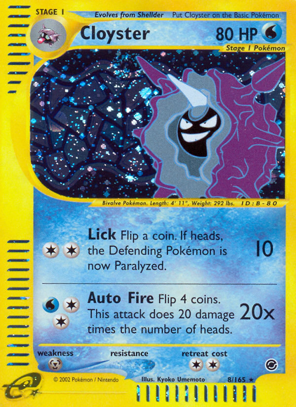 Cloyster - Expedition Base Set SET-8