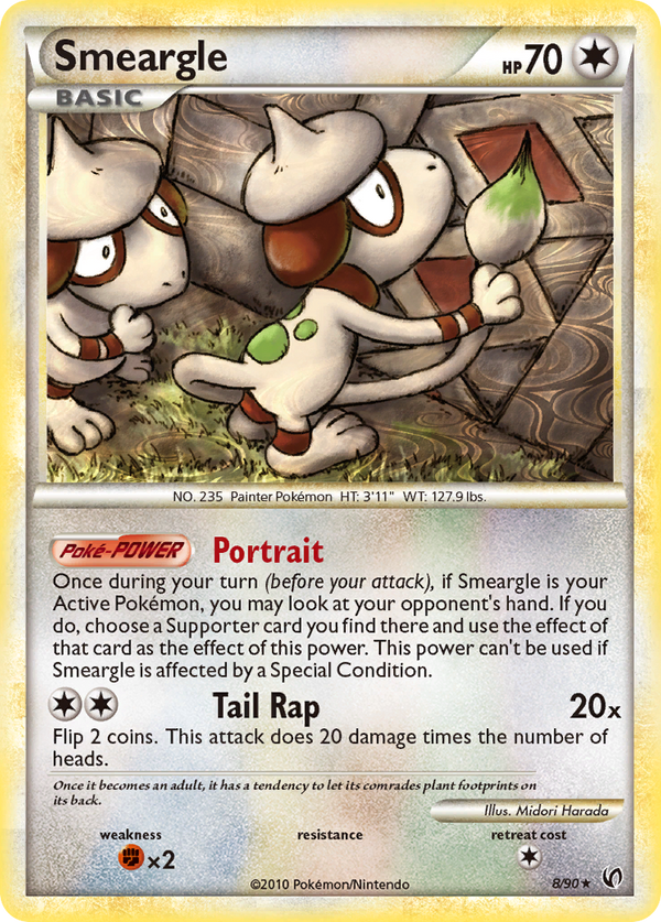 Smeargle - HS Undaunted SET-8