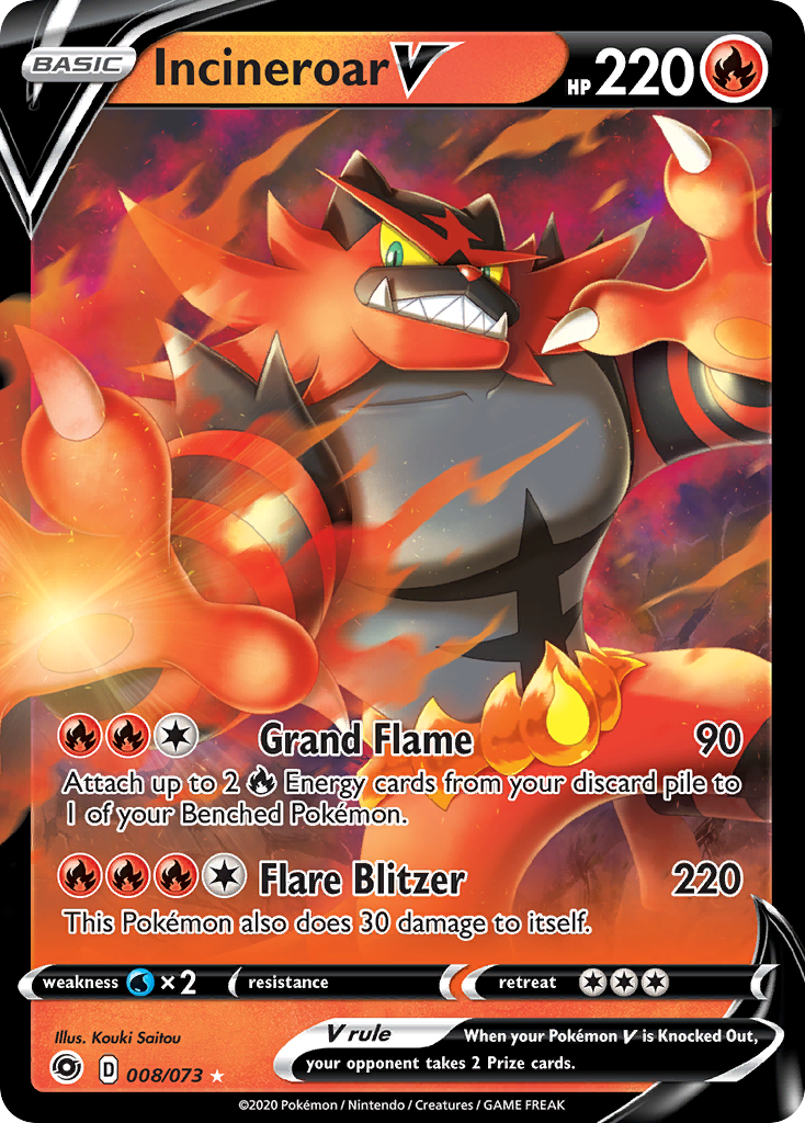 Incineroar V - Champion's Path SET-8