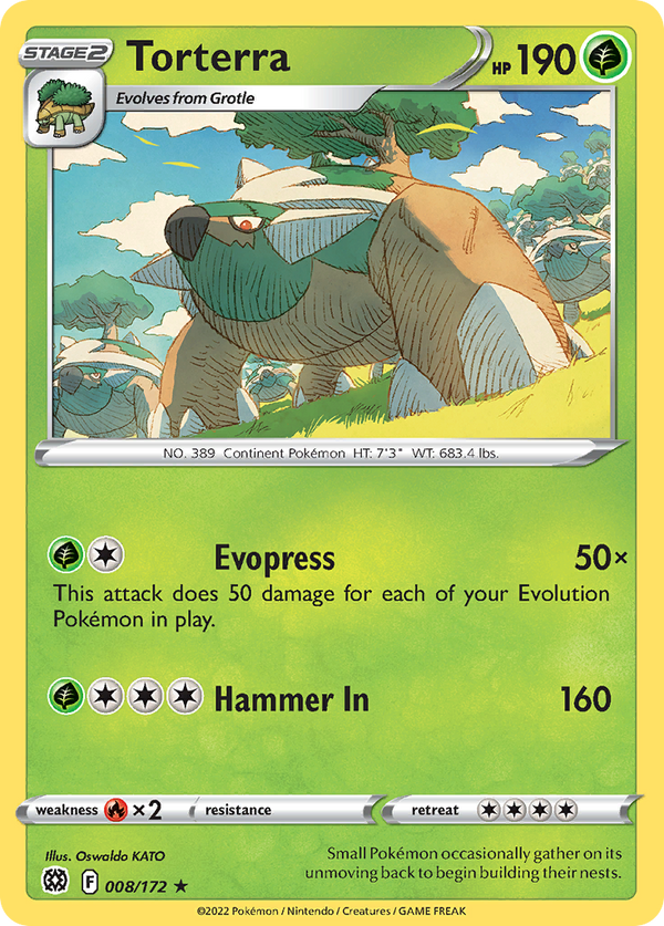 Torterra - Brilliant Stars SET-8