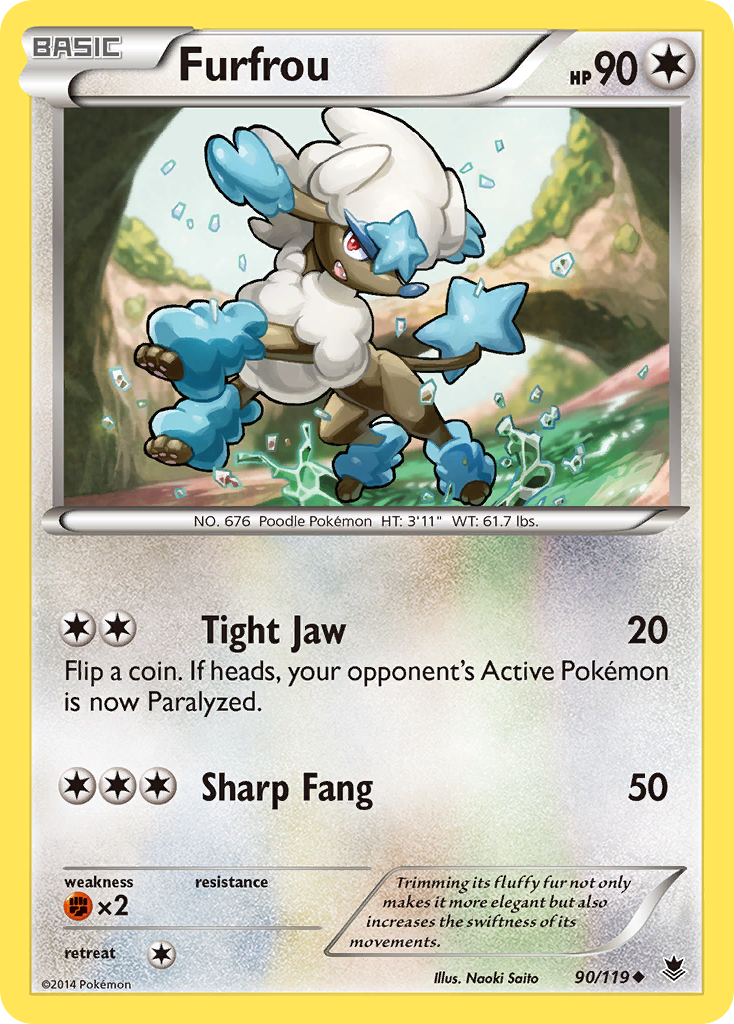 Furfrou - Phantom Forces SET-90