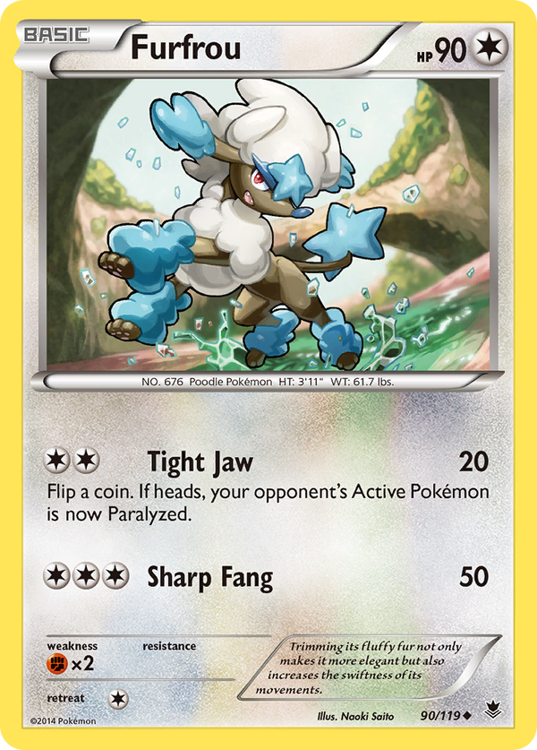 Furfrou - Phantom Forces SET-90
