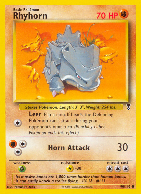 Rhyhorn - Legendary Collection SET-90