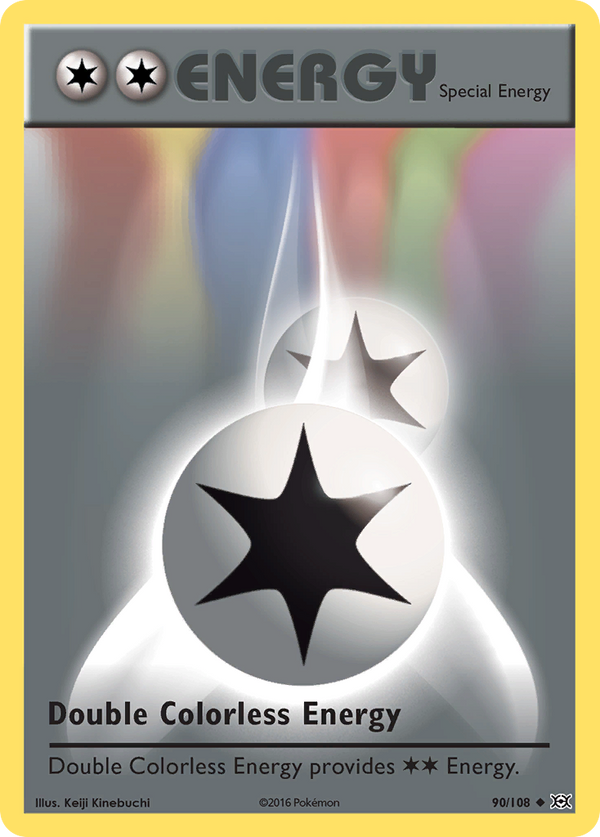 Double Colorless Energy - Evolutions SET-90