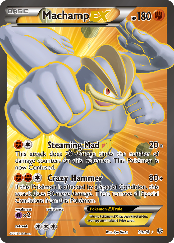 Machamp-EX - Ancient Origins SET-90