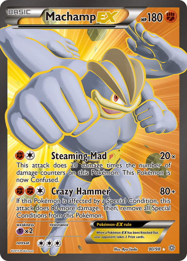 Machamp-EX - Ancient Origins SET-90