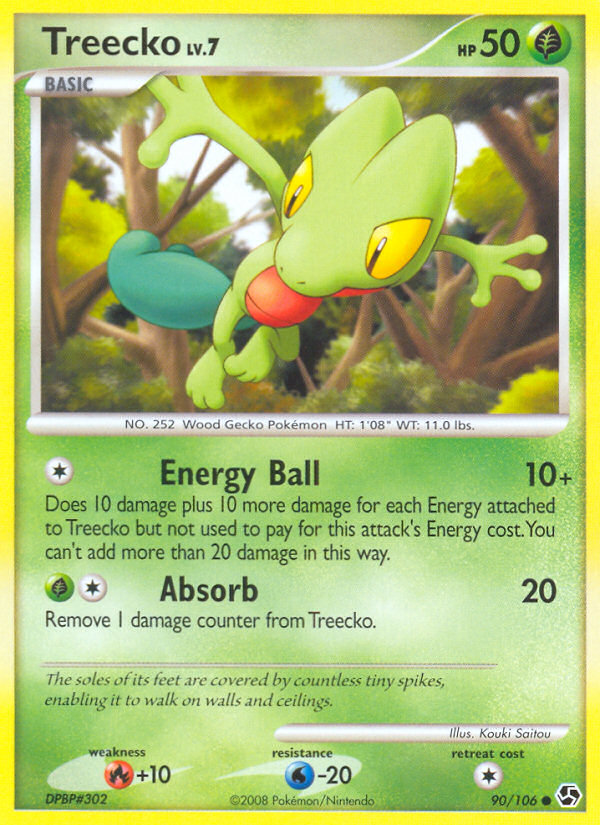 Treecko - Great Encounters SET-90