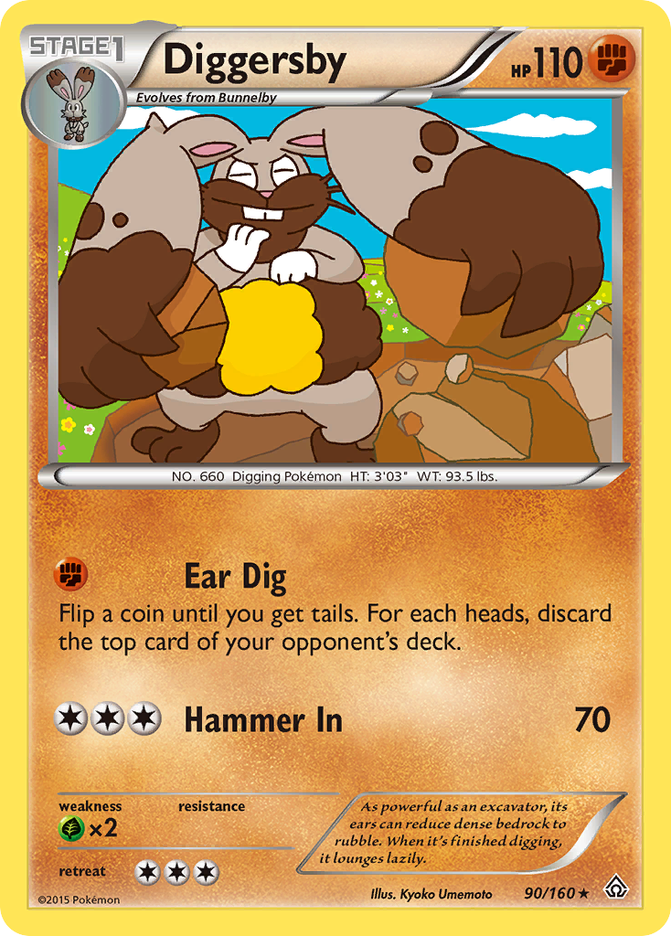Diggersby - Primal Clash SET-90