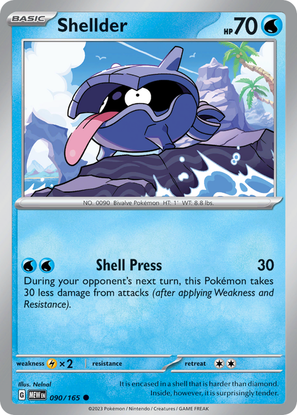 Shellder - 151 SET-90