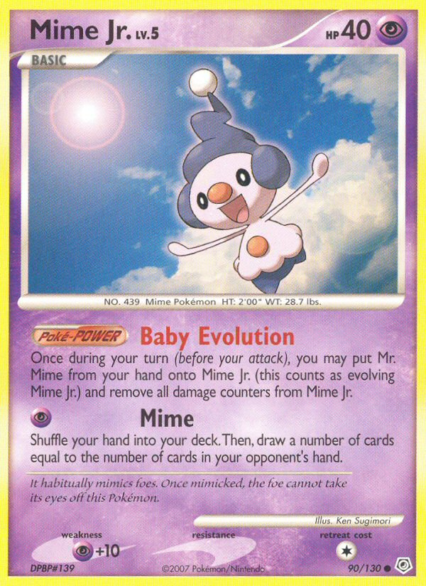 Mime Jr. - Diamond & Pearl SET-90