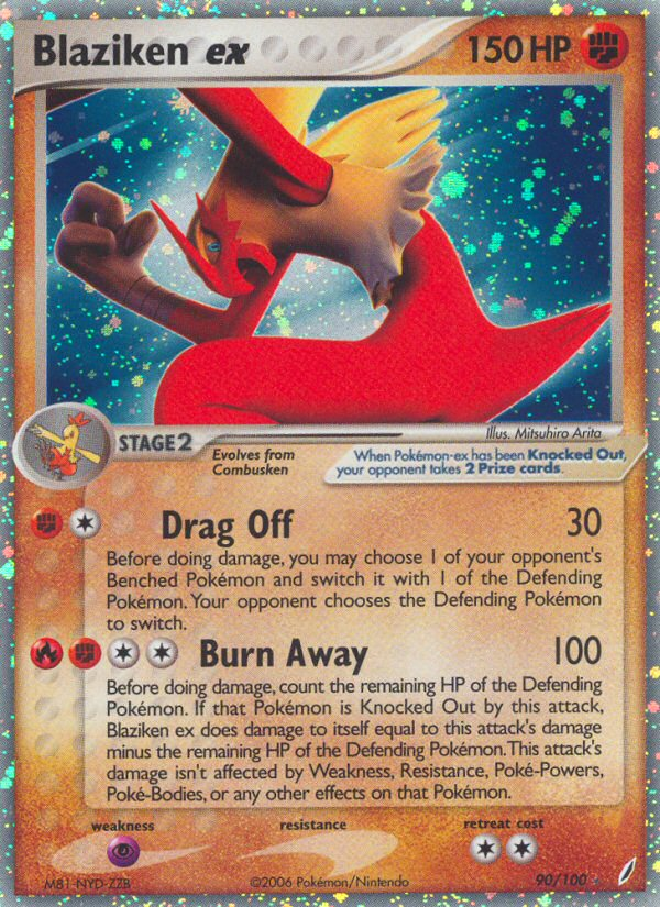 Blaziken EX - Crystal Guardians SET-90