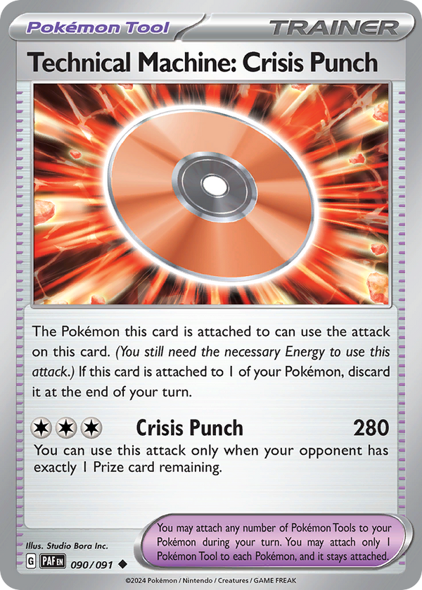 Technical Machine: Crisis Punch - Paldean Fates SET-90