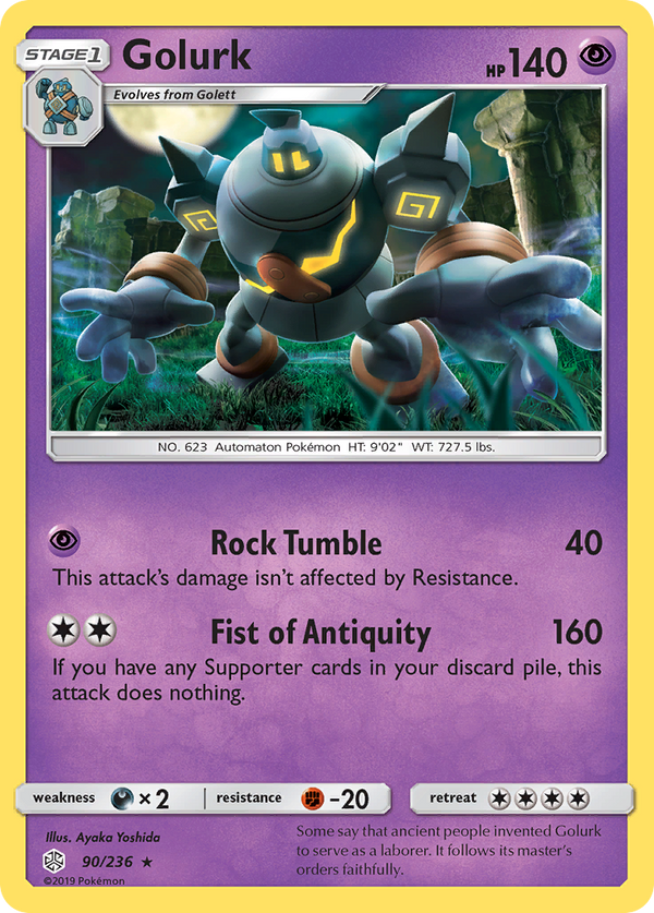 Golurk - Cosmic Eclipse SET-90