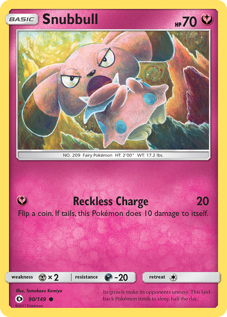 Snubbull - Sun & Moon SET-90