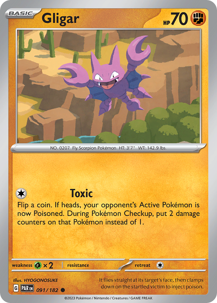 Gligar - Paradox Rift SET-91