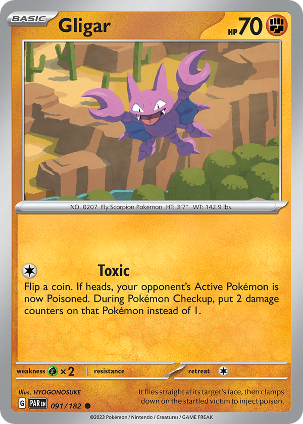 Gligar - Paradox Rift SET-91