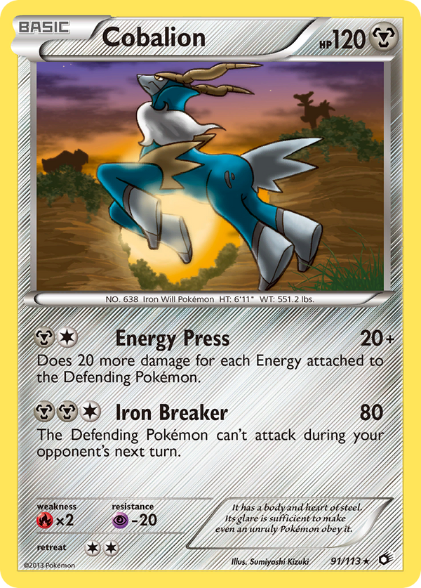 Cobalion - Legendary Treasures SET-91