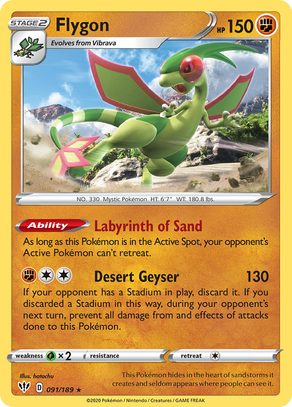 Flygon - Darkness Ablaze SET-91