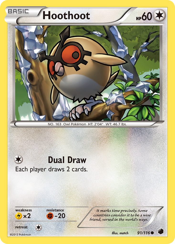 Hoothoot - Plasma Freeze SET-91