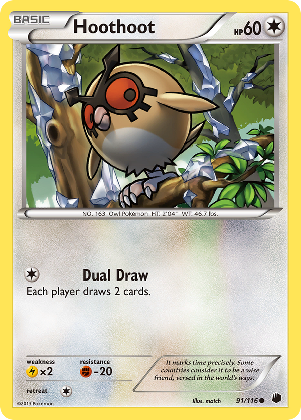 Hoothoot - Plasma Freeze SET-91