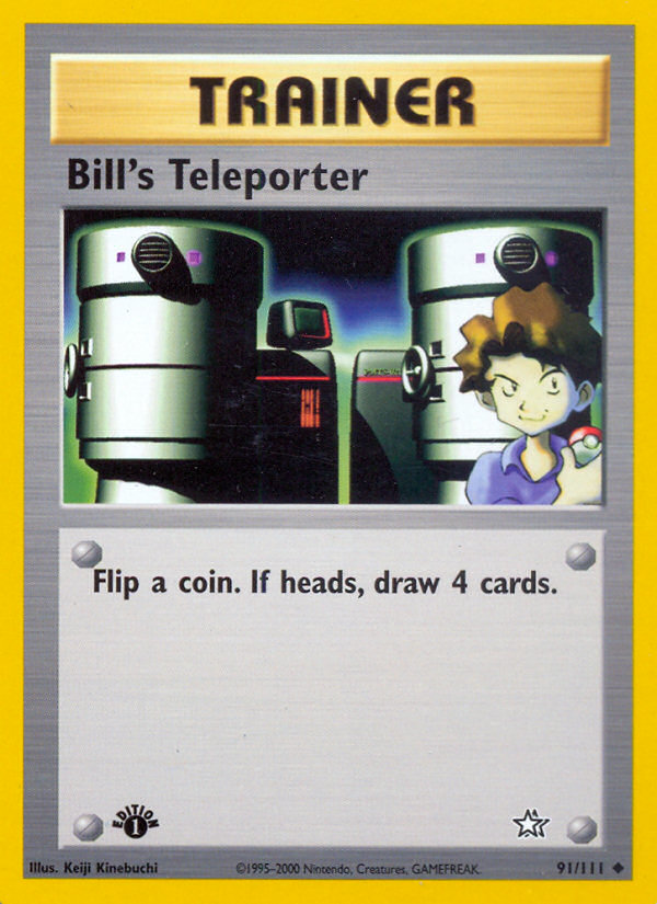 Bill's Teleporter - Neo Genesis SET-91