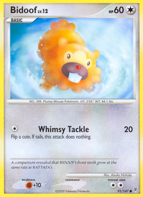 Bidoof - Supreme Victors SET-91