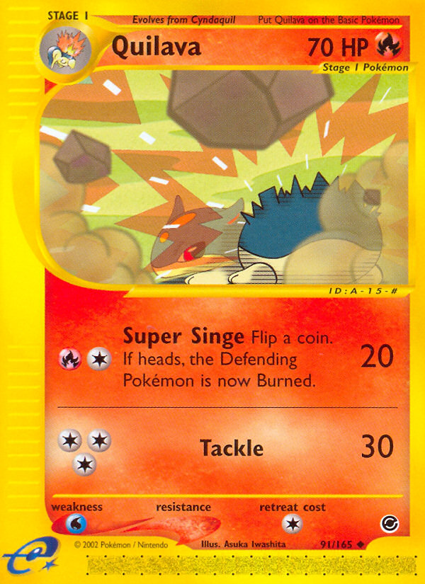 Quilava - Expedition Base Set SET-91