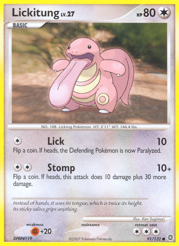 Lickitung - Secret Wonders SET-91