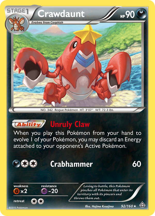 Crawdaunt - Primal Clash SET-92