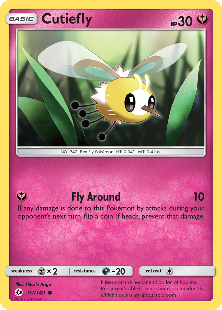 Cutiefly - Sun & Moon SET-92