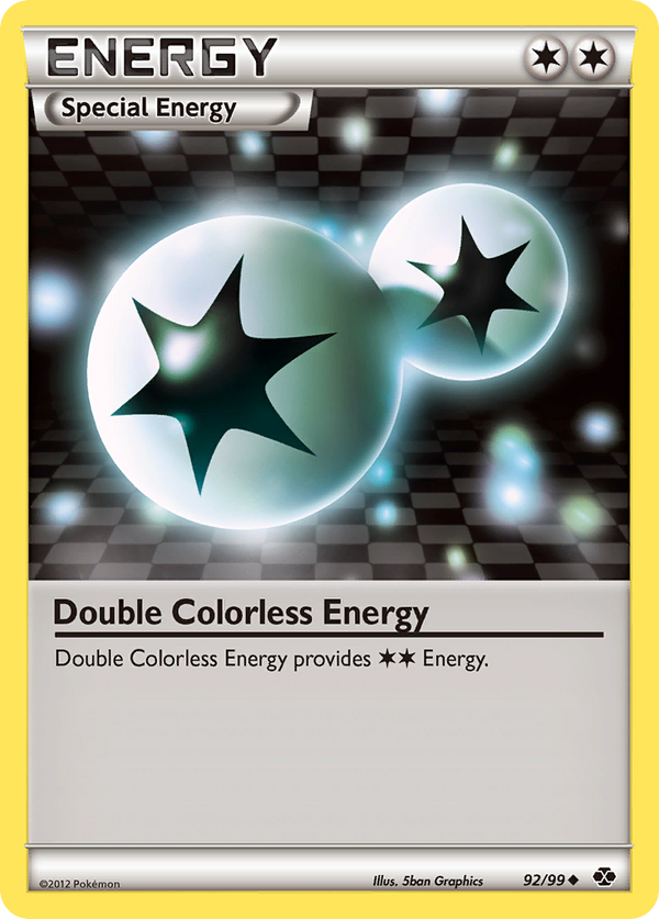 Double Colorless Energy - Next Destinies SET-92