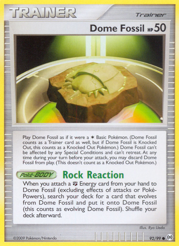 Dome Fossil - Arceus SET-92