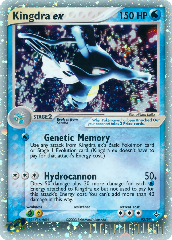 Kingdra EX - Dragon SET-92