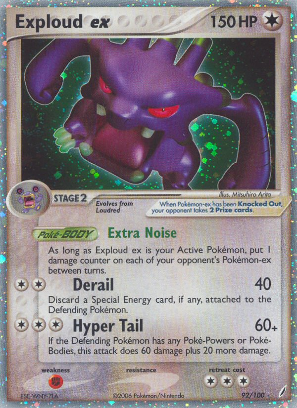 Exploud EX - Crystal Guardians SET-92
