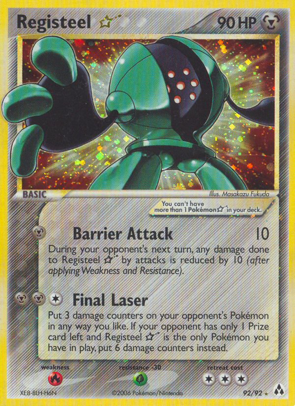 Registeel ? - Legend Maker SET-92