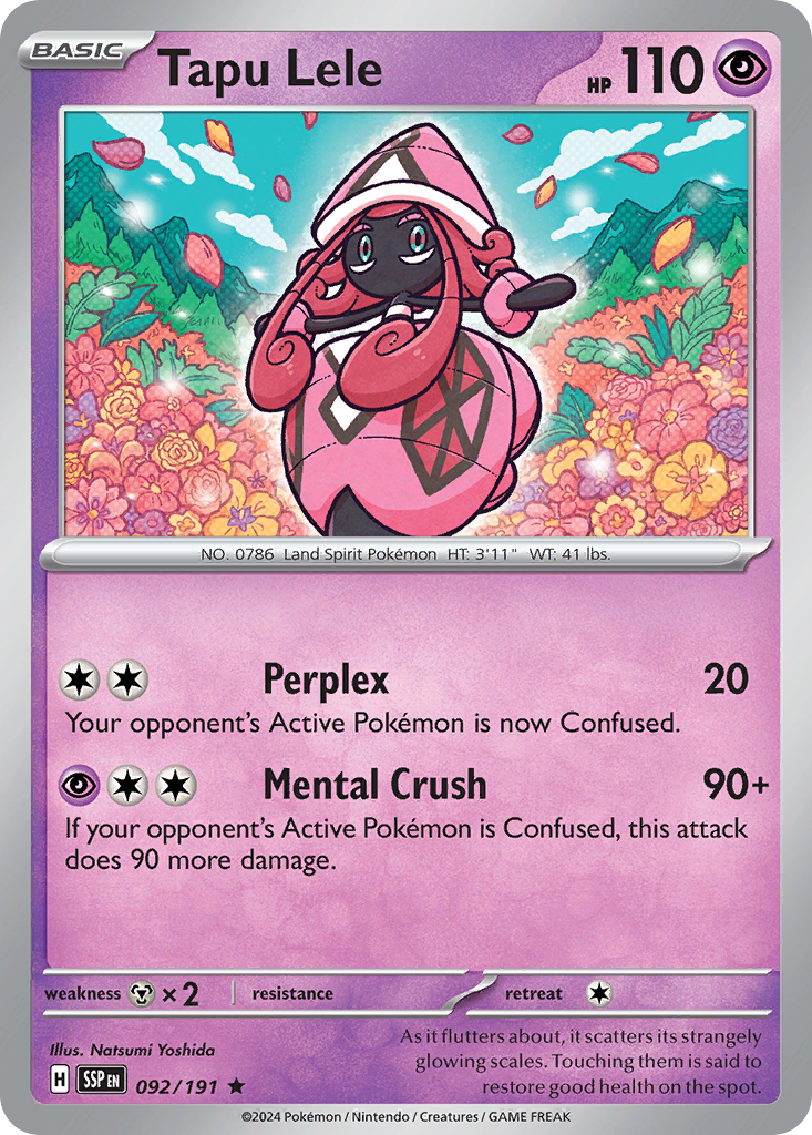 Tapu Lele - Surging Sparks SET-92