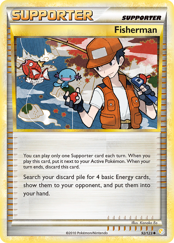 Fisherman - HeartGold & SoulSilver SET-92