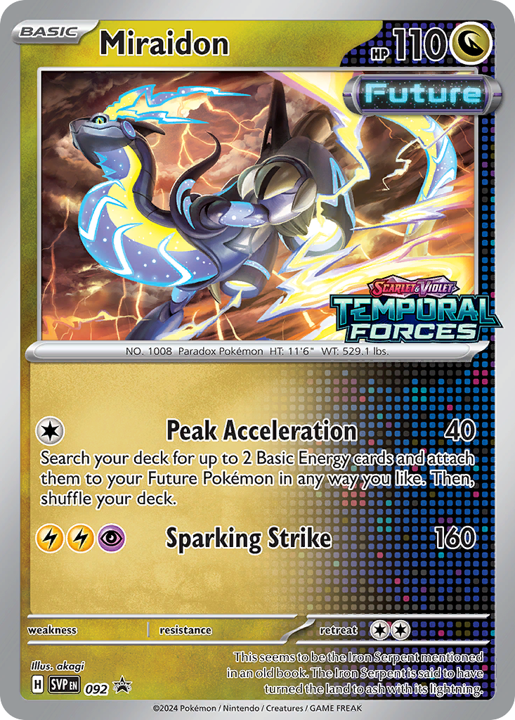 Miraidon - Scarlet & Violet Black Star Promos SET-92