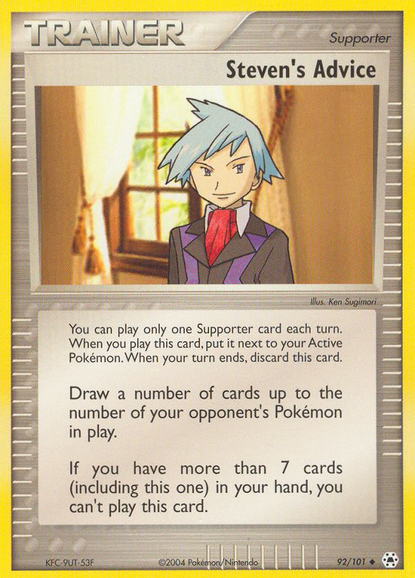 Steven's Advice - Hidden Legends SET-92