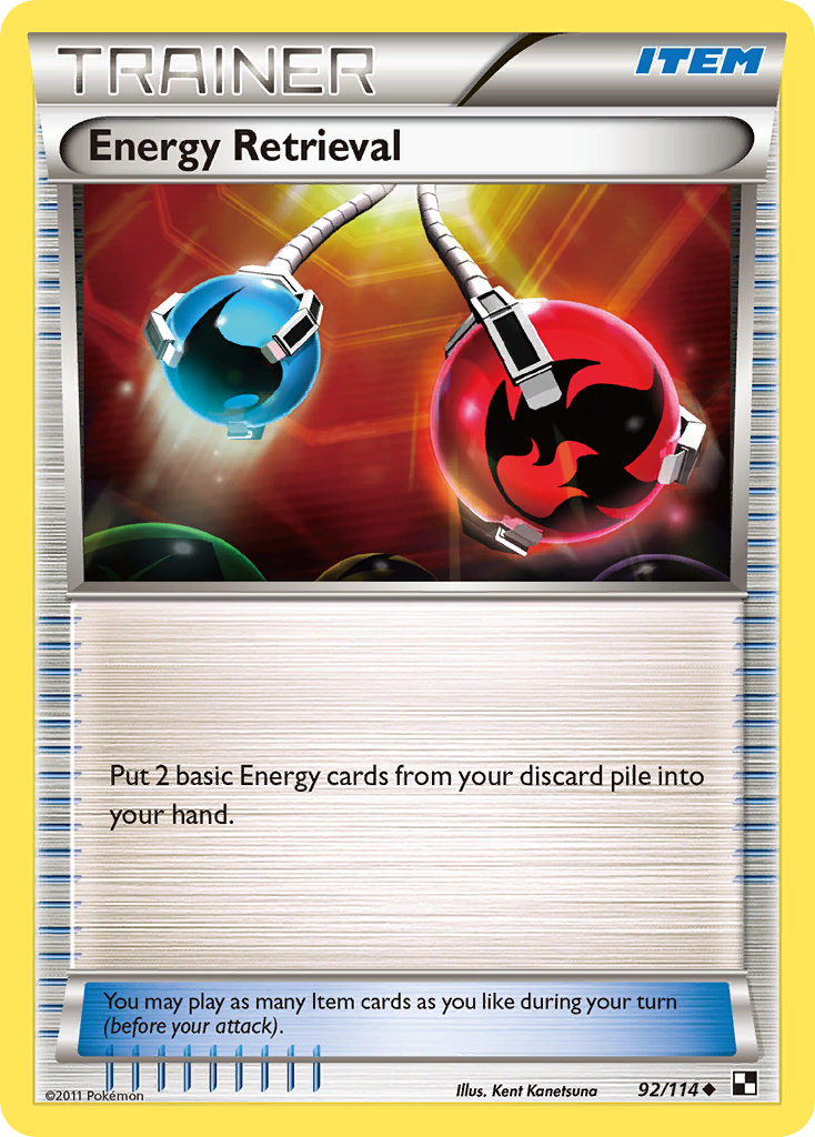 Energy Retrieval - Black & White SET-92
