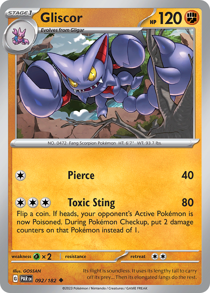 Gliscor - Paradox Rift SET-92
