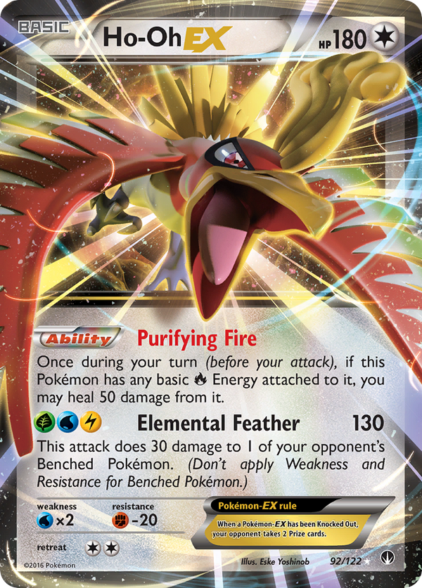 Ho-Oh-EX - BREAKpoint SET-92