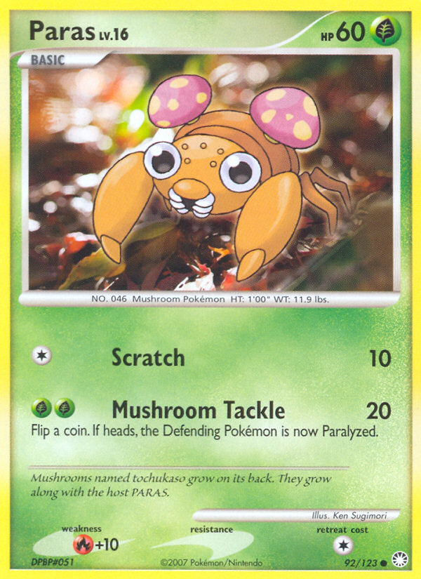 Paras - Mysterious Treasures SET-92