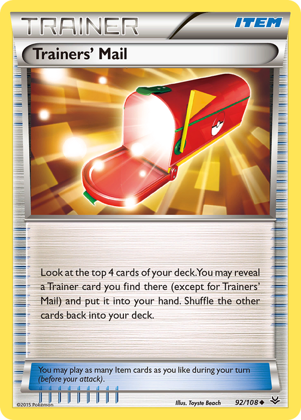 Trainers' Mail - Roaring Skies SET-92